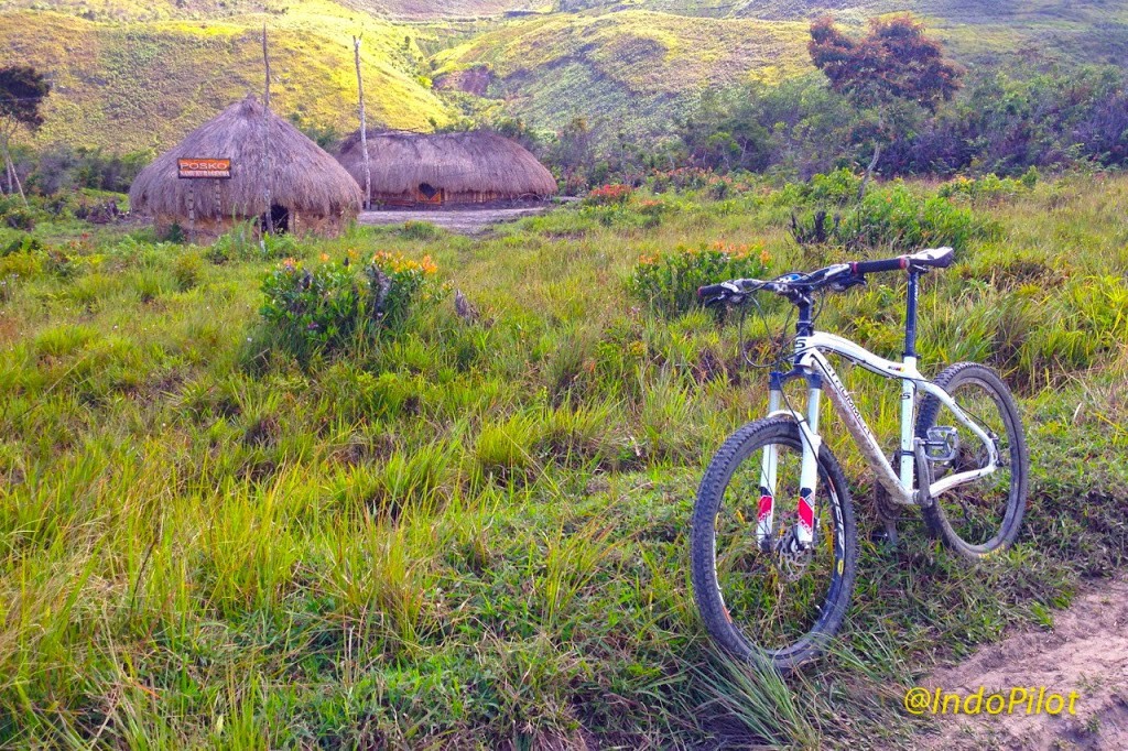 Some amazing single-track trails just outside of Wamena