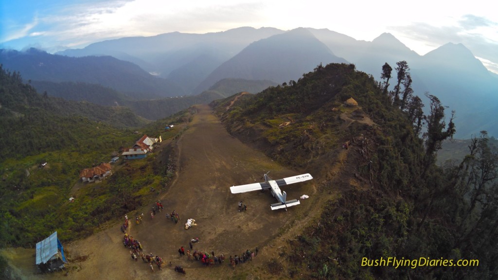 Wipon airstrip - Papua, Indonesia